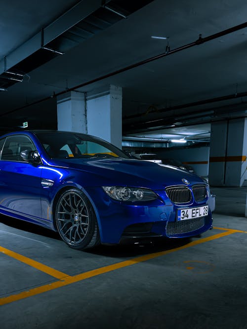 Kostnadsfri bild av blå, BMW, Kalkon