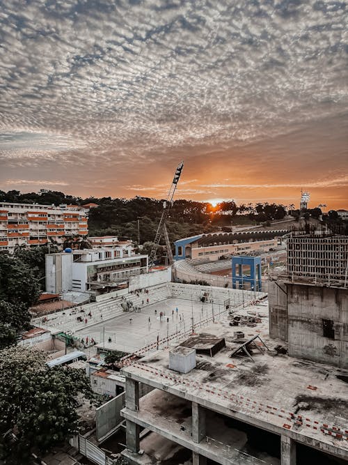 Бесплатное стоковое фото с coqueiros, edificios, paisagem