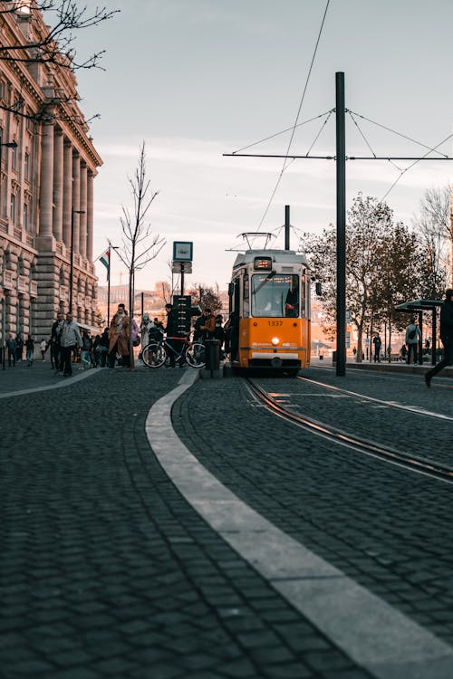 Vintage Tram in Budapest