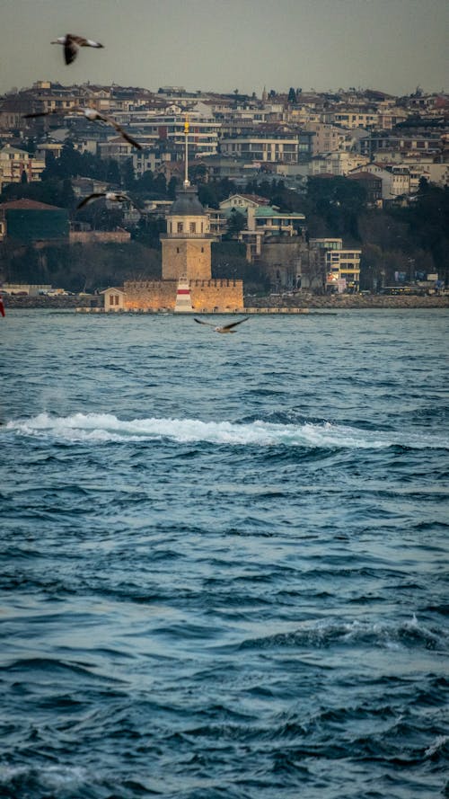 Δωρεάν στοκ φωτογραφιών με kiz kulesi, ακτή, αστικός