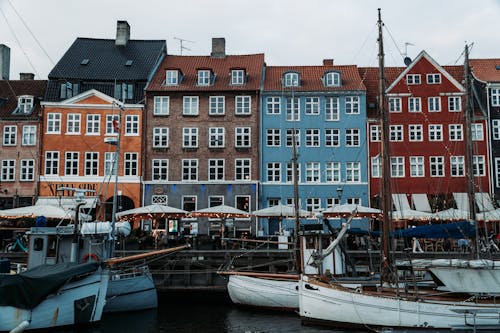 Buildings on a Waterfront 