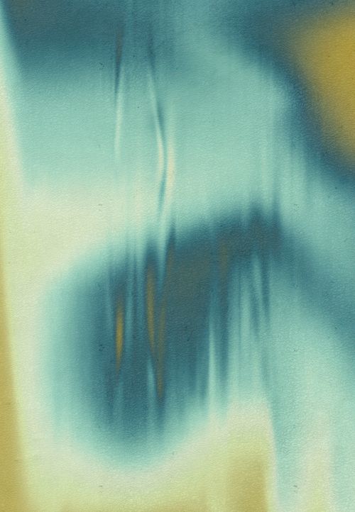 Free A soothing abstract design with blurred blues and yellows, perfect for wallpapers. Stock Photo
