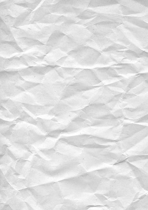 Crumpled paper texture background vector