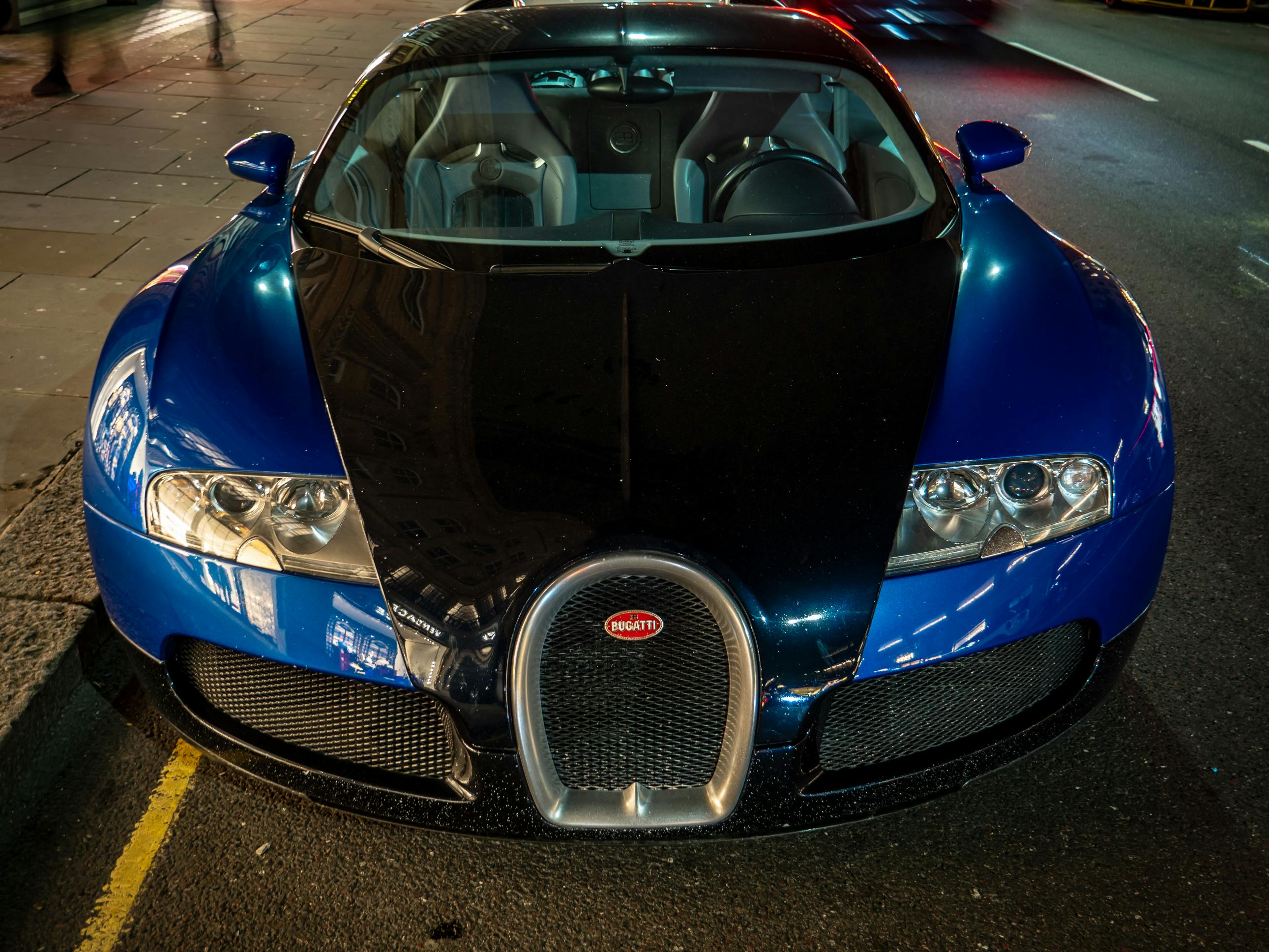 Free stock photo of blue, bugatti, bugattiveyron