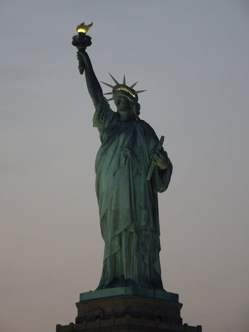 Free Statue of Liberty in New York Stock Photo