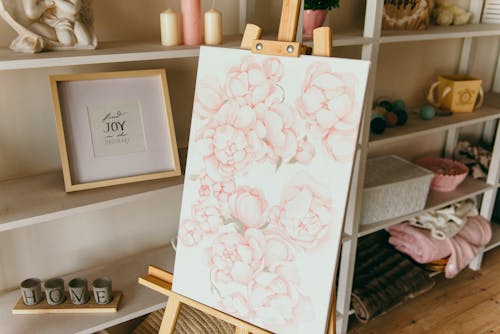 Pink Flower Painting