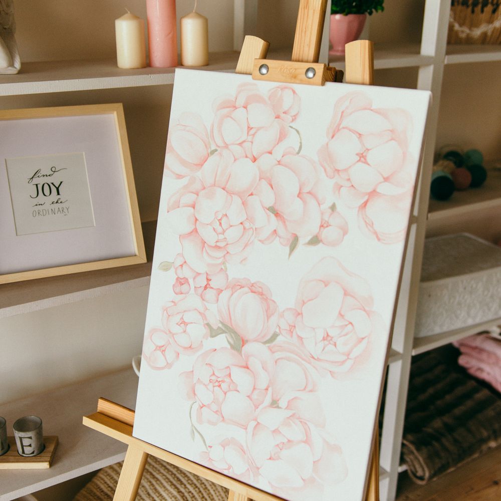 Commercial Decorating in Dagenham — a decorator at work mid-project