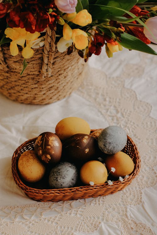 건강, 계란, 고리버들의 무료 스톡 사진