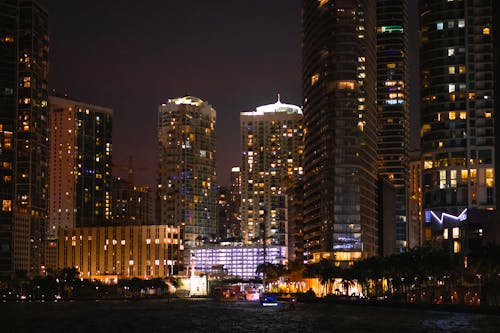 城市, 天際線, 邁阿密 的 免費圖庫相片