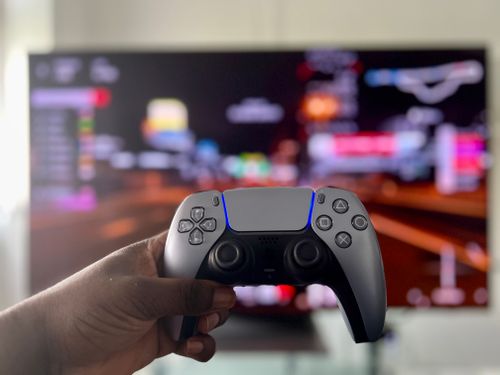 Free Sony PlayStation DualSense Controller  Stock Photo