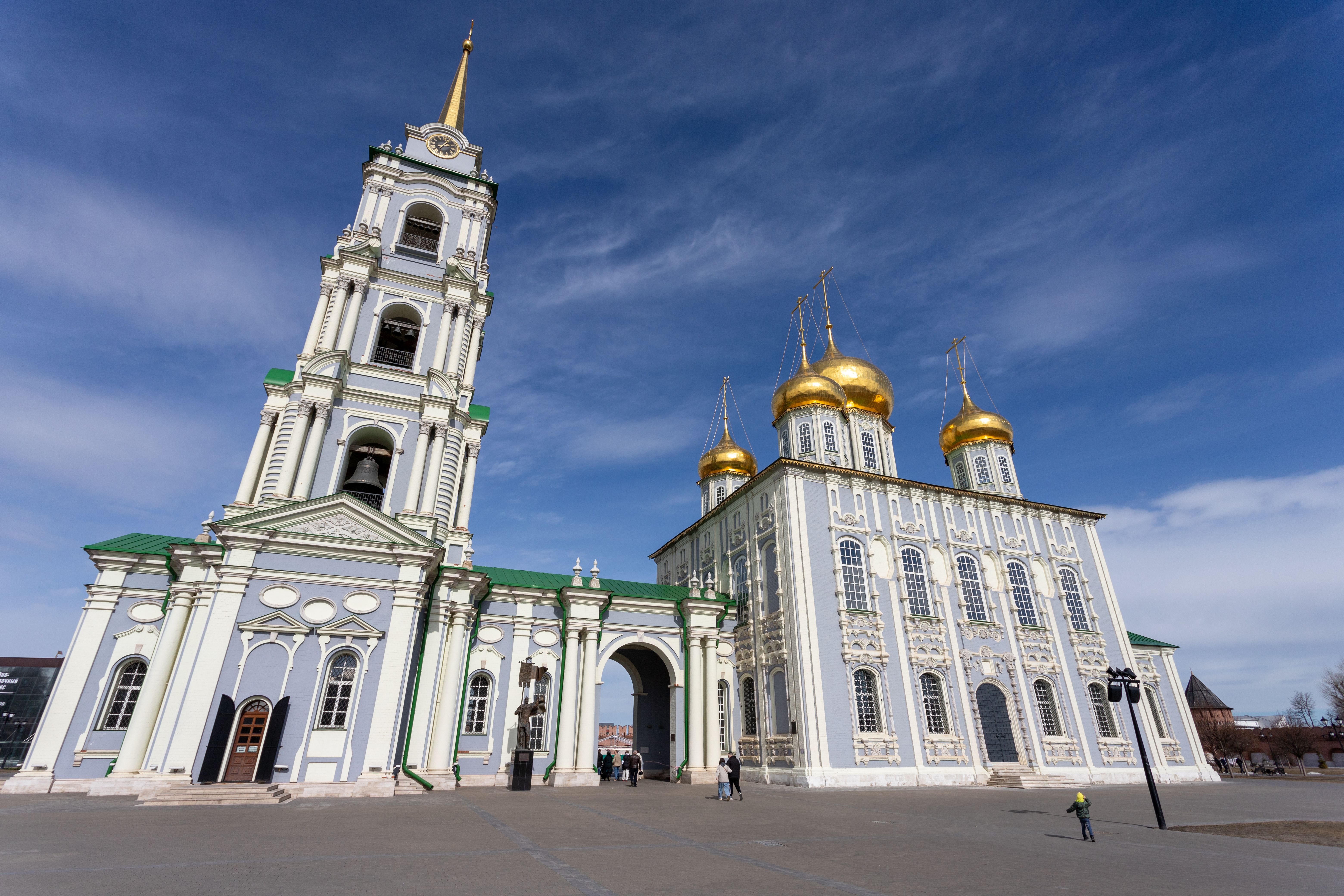 Assumption Cathedral of the Tula Kremlin in Tula in Russia · Free Stock ...