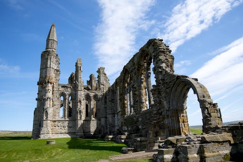 Foto d'estoc gratuïta de a l'aire lliure, abadia de whitby, Anglaterra