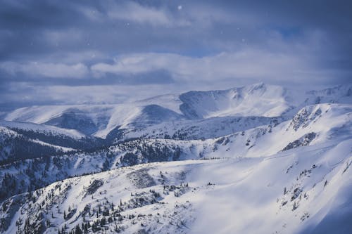 Snow Under Blue Sky Photo