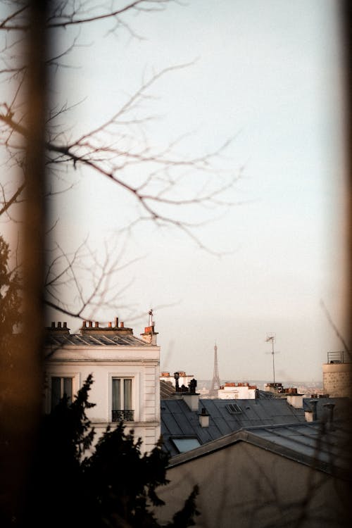 Fotobanka s bezplatnými fotkami na tému budovy, cestovať, Eiffelova veža