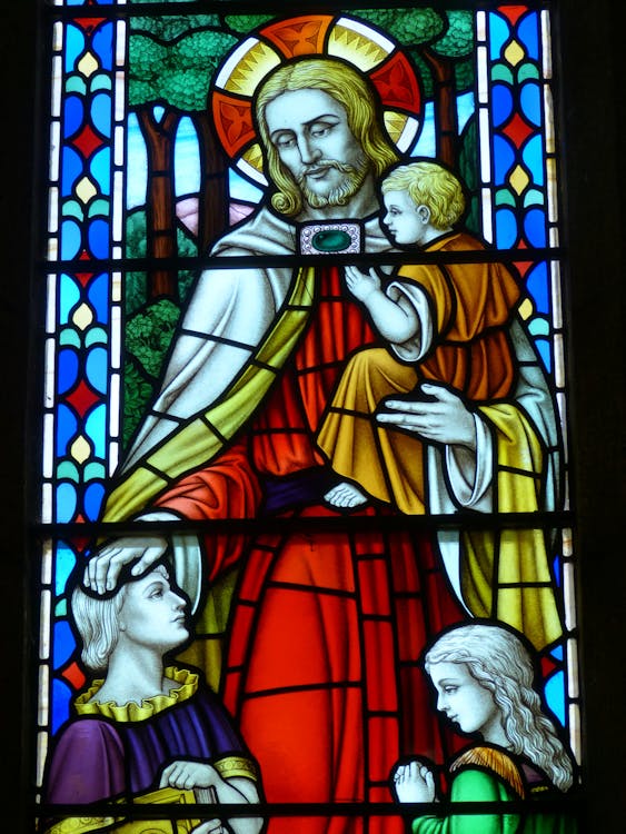 Gratis lagerfoto af farvet glas, Kapel, katedral Lagerfoto
