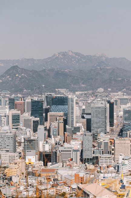 서초구 강남권 아파트 단지 전경