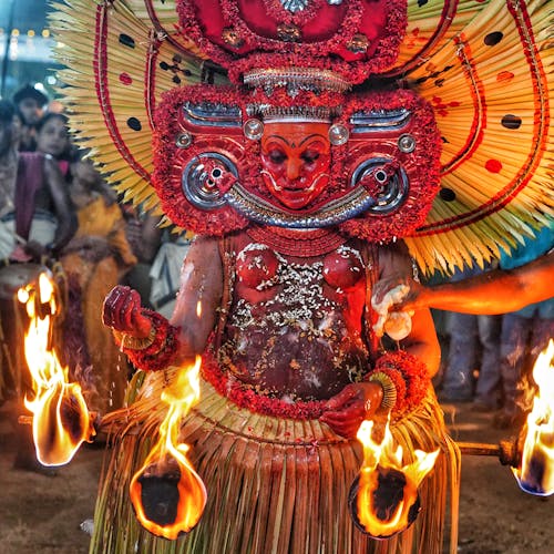 Gratis lagerfoto af ceremoni, farverig, flammer