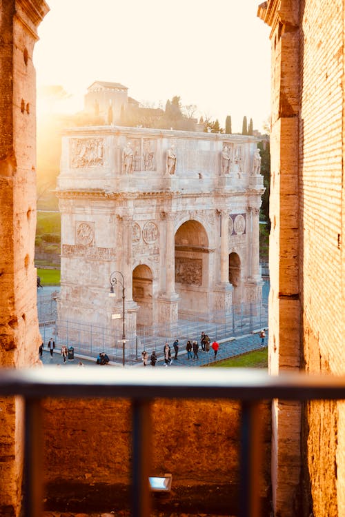 Antik, bina, Coliseum içeren Ücretsiz stok fotoğraf