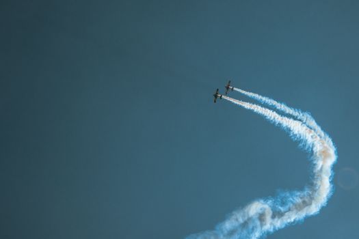 Photo of Airplanes in Mid Air