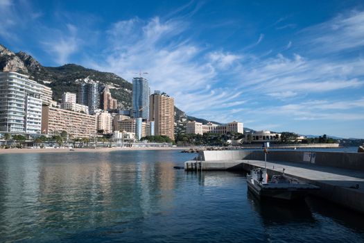 Larvotto beach club afternoon — Monaco