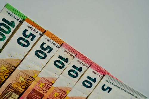 Gratis arkivbilde med euro, kontanter, nærbilde