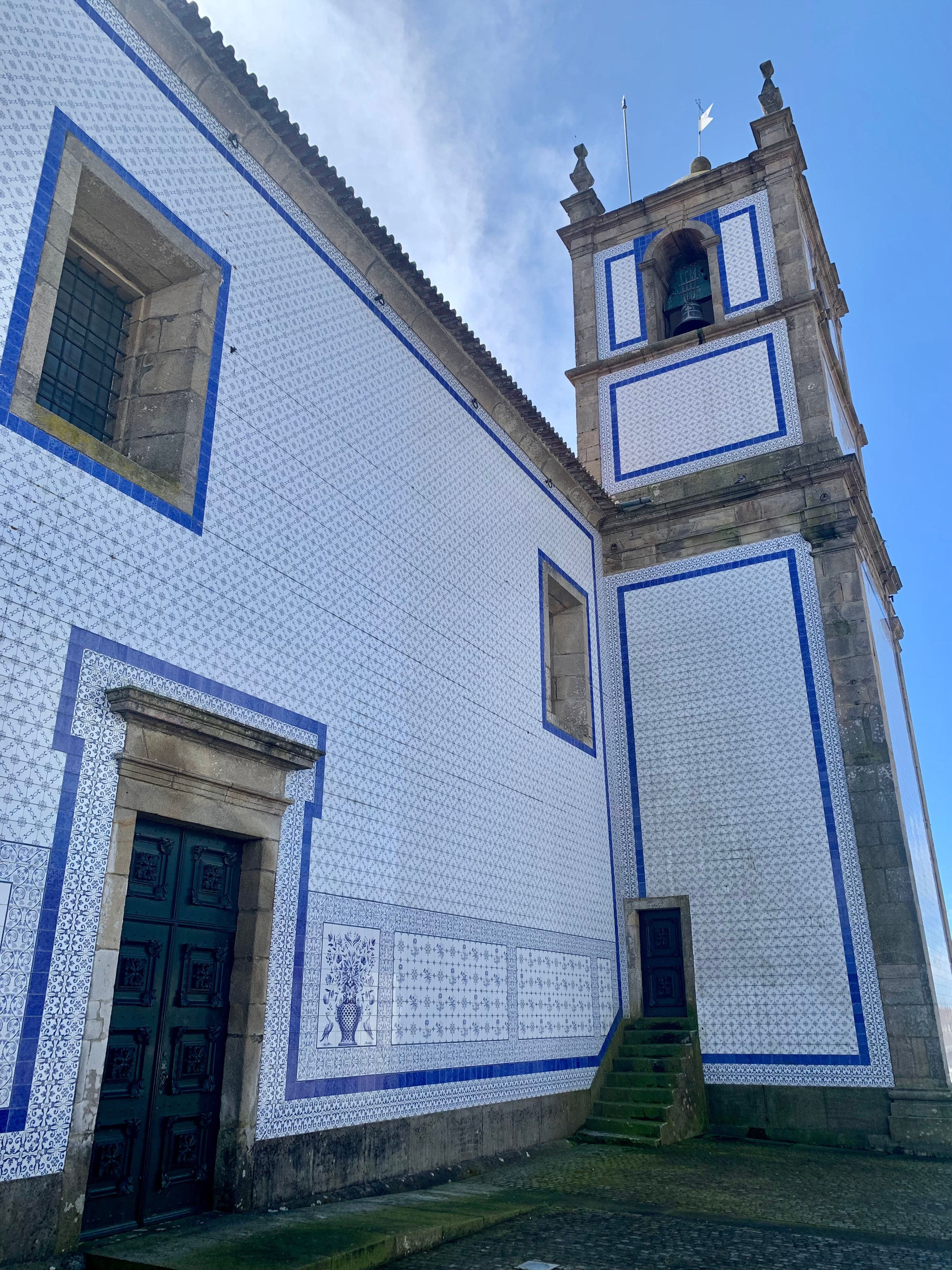Tiled Facade of the Parish Church of Valega · Free Stock Photo