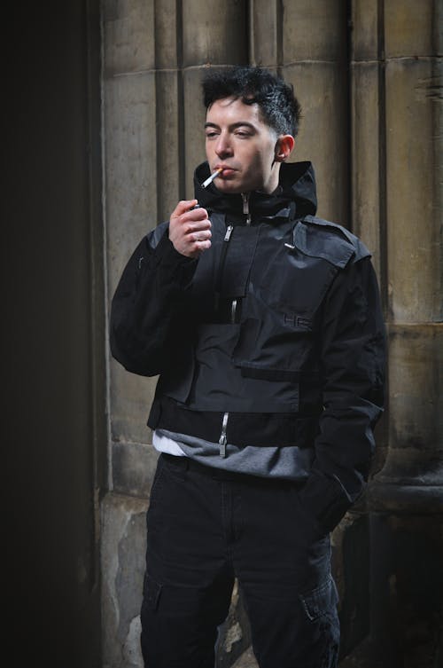 Základová fotografie zdarma na téma cigareta, kouř, móda
