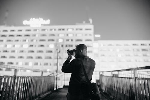 人, 人行天橋, 城市 的 免费素材图片