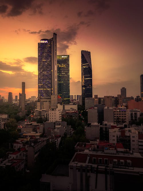 垂直拍攝, 城市, 墨西哥城 的 免費圖庫相片