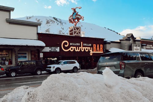 Kostnadsfri bild av bergstopp, cowboy, grand teton