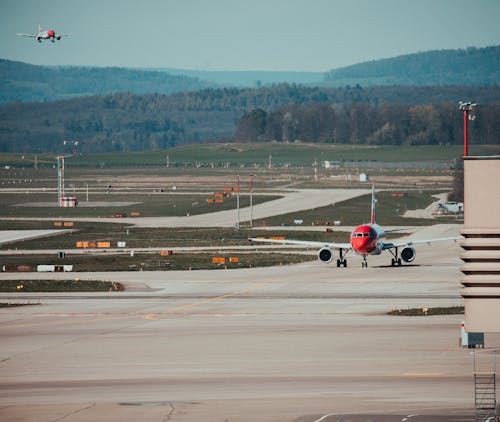 Free stock photo of aircraft, airport, switzerland