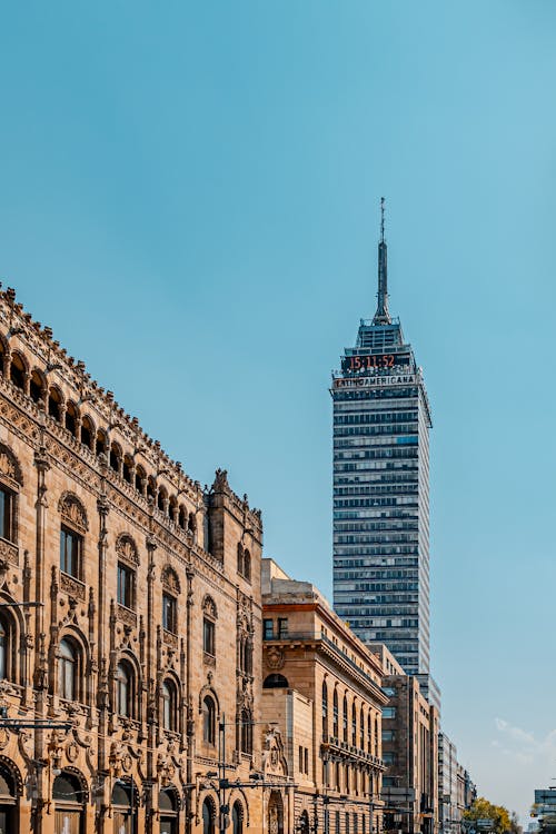 torre latinoamericana, 主要郵局, 垂直拍攝 的 免費圖庫相片