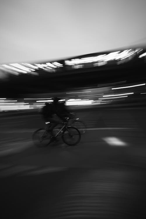 Foto profissional grátis de andar de bicicleta, bicicleta, borrão