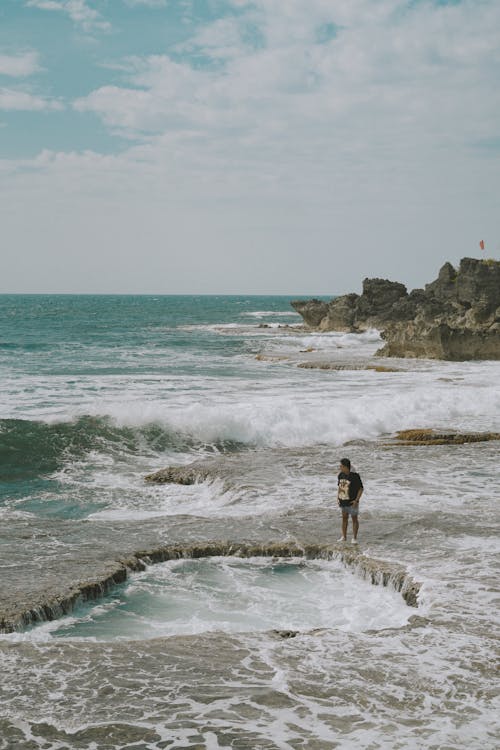 Foto profissional grátis de beira-mar, descanso, diversão