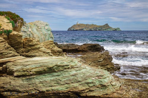 Boulders on Ocean Shore