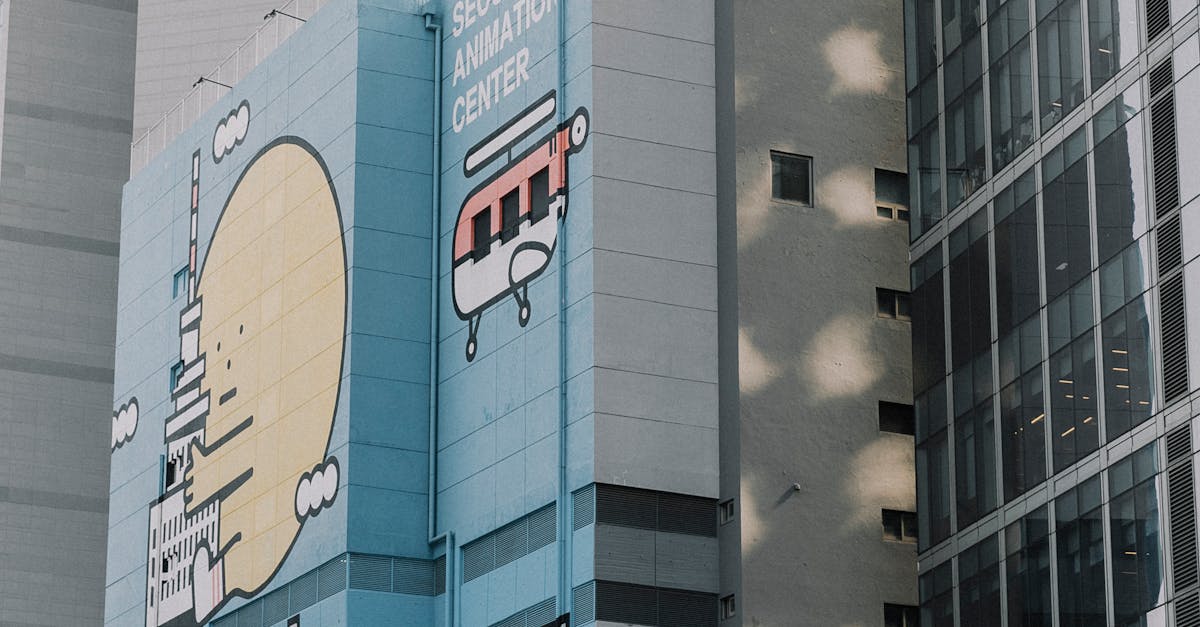 Facade of the Seoul Animation Center, Seoul, South Korea · Free Stock Photo