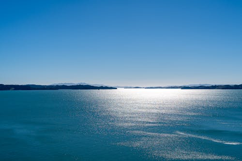 Immagine gratuita di azzurro, mare, orizzonte