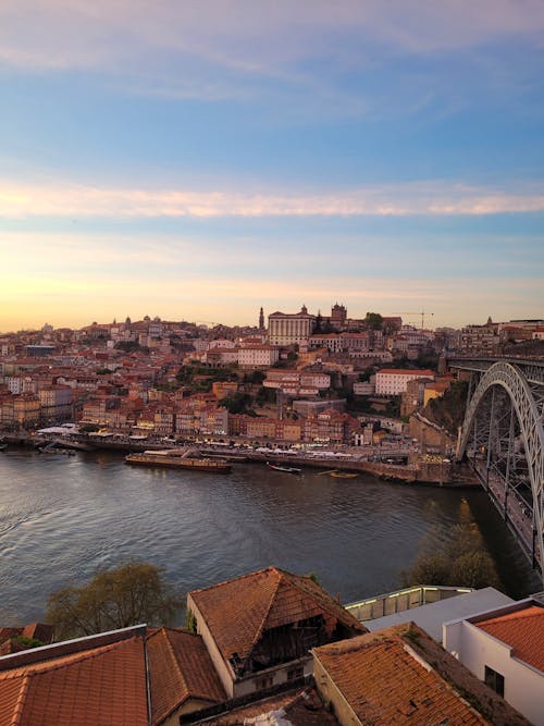 Základová fotografie zdarma na téma budovy, cestování, dom luis i most