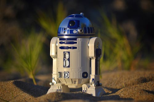 Shallow Focus Photo of R2-d2 Figure