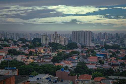 Urban Landscape at Dusk