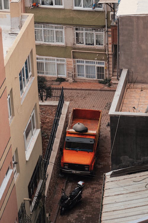 Foto profissional grátis de automóvel, caminhão, cidade