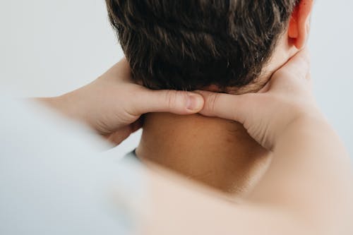 Free Neck press test Stock Photo