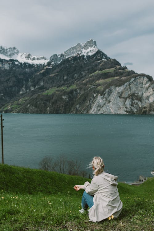 Woman Looking at the Landscape 