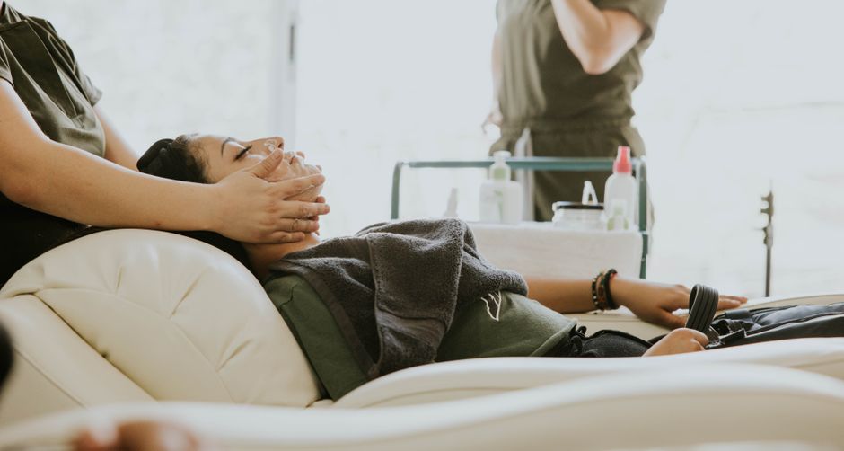facial puffiness relief massage NYC