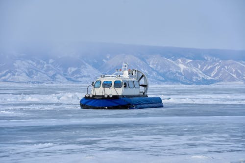 Gratis lagerfoto af arktisk, forkølelse, hovercraft