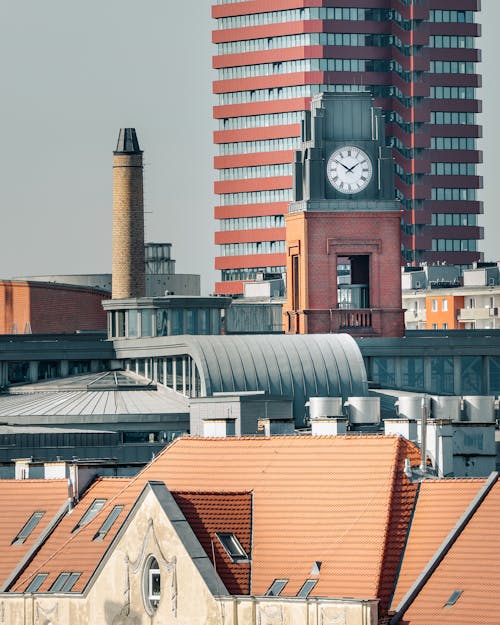 Avrupa, çatılar, dikey atış içeren Ücretsiz stok fotoğraf