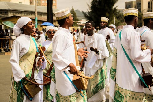 亚的斯亚贝巴（埃塞俄比亚首都, 人, 传统服饰 的 免费素材图片
