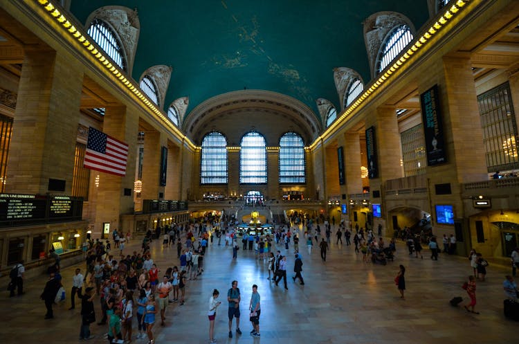 People Inside Train Station