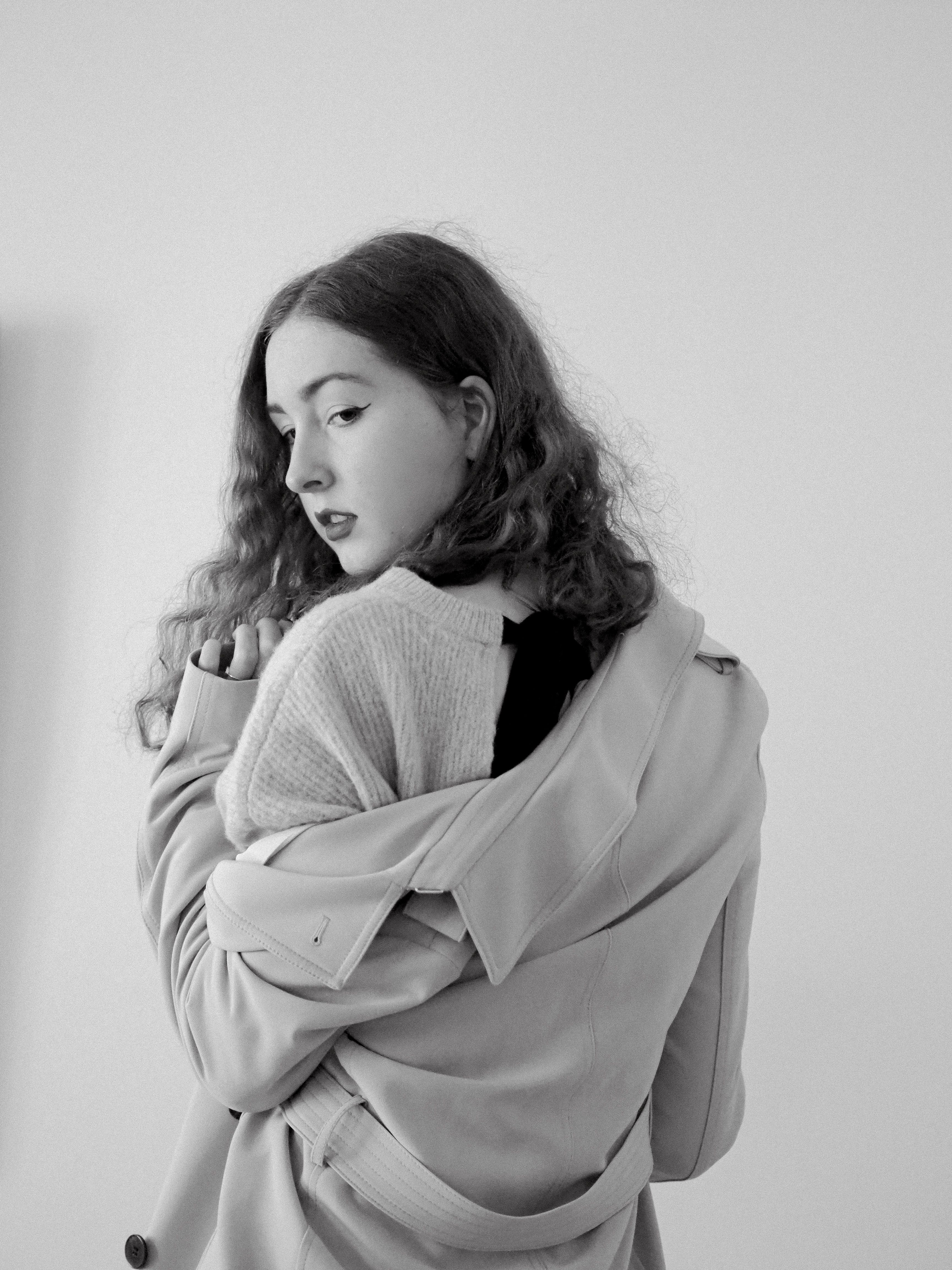 Back View of Woman in Coat · Free Stock Photo