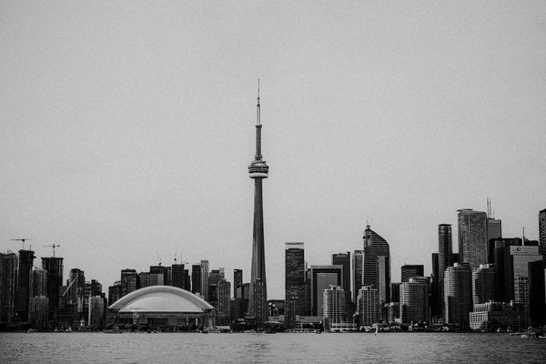 Scenic view of Toronto, Canada